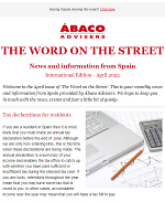 Ábaco Newsletter April 2022